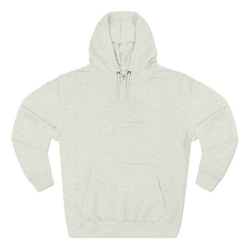 Oatmeal Heather Three Panel Fleece Hoodie By Enzax